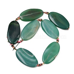 Натуральные полосатые агатовые бусы&nbsp;G-F825-H01-02B