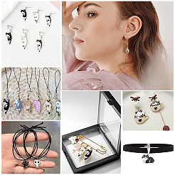 Подвески из сплава эмали 48шт 12 стиля&nbsp;ENAM-HY0001-14