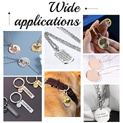 18 шт. подвески из нержавеющей стали 201 двух цветов&nbsp;STAS-GA0001-44