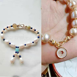 20 шт. 2-х цветные латунные застежки-крючки и S-образные застежки&nbsp;KK-ME0002-92