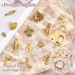 Подвески из сплава в тибетском стиле FIND-PH0017-41