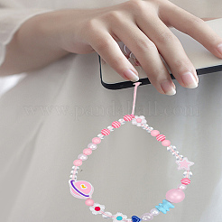 1 шт. акриловые нейлоновые веревочные ремни для мобильных устройств&nbsp;HJEW-LP0001-96