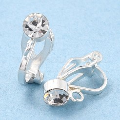 Латунные серьги с клипсами&nbsp;LS-KK-C219-01S