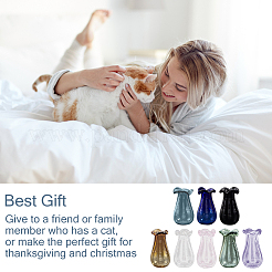 Стеклянная ваза AJEW-SP0002-41A