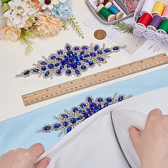 Заплатки из полиэстера и стразов с вышивкой&nbsp;AJEW-WH0596-454