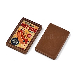 Fast-Food-Cabochons aus undurchsichtigem Harz&nbsp;RESI-C078-01