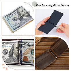 6 шт. 6-цветные зажимы для денег из сплава и железа&nbsp;AJEW-AR0005-21