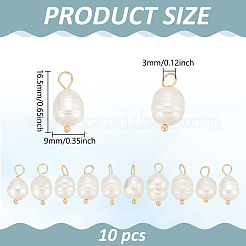 Подвески из натурального культивированного пресноводного жемчуга&nbsp;FIND-LP0001-54