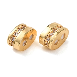 Messing Micro Pave klare Zirkonia Folie Charms&nbsp;KK-K422-17G