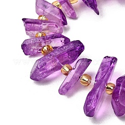 Природных кристаллов кварца бисер нитей G-F800-E