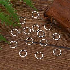 真鍮製フレームコネクター  カドミウムフリー＆鉛フリー  銀  10x0.7~1mm&nbsp;X-EC18710MM-S
