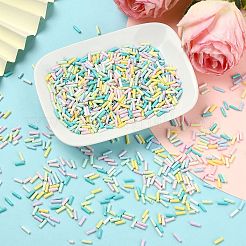 50 g de perles de verre torsadées peintes à la cuisson&nbsp;GLAA-SZ0002-06