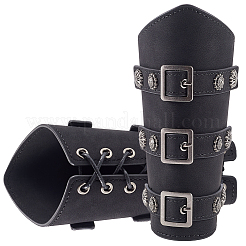 Регулируемый браслет из искусственной кожи&nbsp;AJEW-WH0010-51B