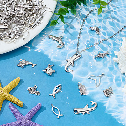 96шт 12 стиля подвески из цинкового сплава в тибетском стиле&nbsp;TIBEP-ME0001-15