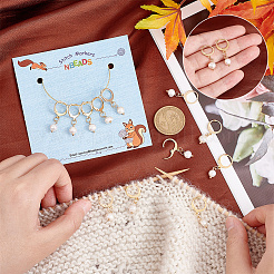 Кулон с натуральным пресноводным жемчугом HJEW-AB00148