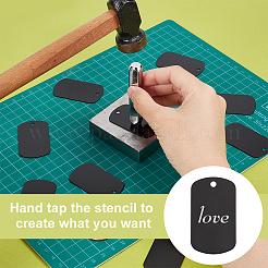 100шт алюминиевые подвески ALUM-BC0001-76