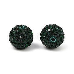 Бусины с класс А стразами&nbsp;RB-B027-2