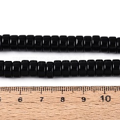 Opake Volltonglasperlenstränge&nbsp;GLAA-N026-4x8mm-11