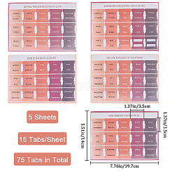 Этикетка наклейка бумага самоклеящиеся наклейки DIY-WH20001-30A