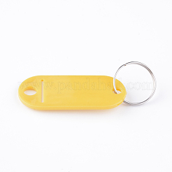 Plastikabzeichenhalter mit Eisenringen&nbsp;KY-T001-E07