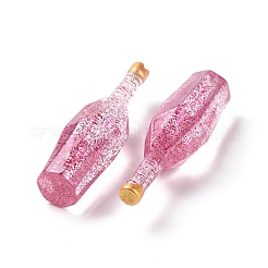 Муляж бутылки из прозрачной смолы кабошон&nbsp;RESI-E025-03D