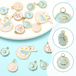 6 шт. 6 стиля подвески из нержавеющей стали 304&nbsp;STAS-YW0011-17