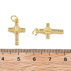 Pendentifs avec zircon cubiques à micro-pavés en laiton&nbsp;X1-KK-C092-21F-G