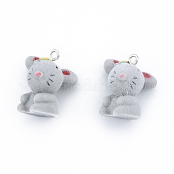 Подвески из непрозрачной смолы&nbsp;RESI-T053-01