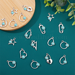 54 шт. 9 подвески из сплава и смолы FIND-PH0006-15