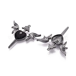 Подвески из сплава эмали и стразов PALLOY-T094-01