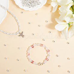 150 шт. латунные бусины с покрытием стойки KK-LT0001-01