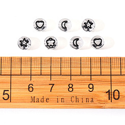 Прозрачные акриловые бусины&nbsp;TACR-YW0001-12B