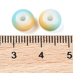 Undurchsichtige sprühlackierte Glasperlen&nbsp;X1-GLAA-G118-01A