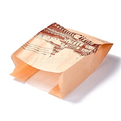 Rettangolo con sacchetti di carta da forno a forma di torre di ferro&nbsp;CARB-K0001-01J