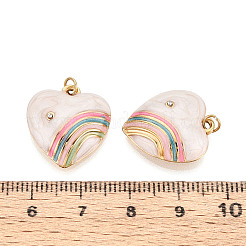 Подвески из нержавеющей стали 304 с кристаллами паве и эмалью&nbsp;STAS-T069-78