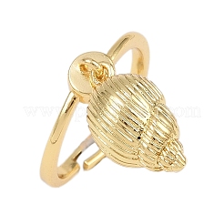 Латунные регулируемые кольца для пальцев RJEW-C145-04G