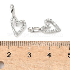 Латунные микро проложить кубического циркония подвески KK-I355-06P