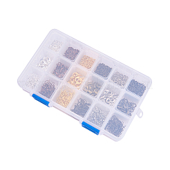 Латунные кольца прыжок открыт&nbsp;KK-PH0034-20