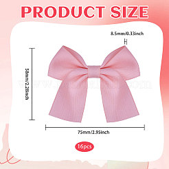 16 шт. полиэстеровый бант-украшение аксессуары DIY-CA0007-21A