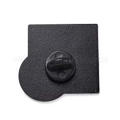 Квадрат с футбольной эмалевой булавкой JEWB-O005-K01