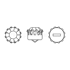 Preciosa® maxima crystal пришивная французская чашка Y-PRC-SASS47-00030-S