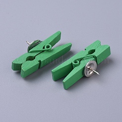 Bastelclips aus Holz&nbsp;DIY-WH0148-42