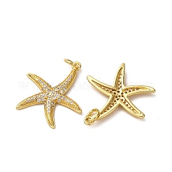 Латунные микро проложить кубического циркония подвески KK-A271-02H-G