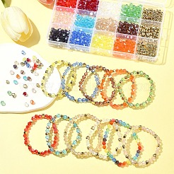 Набор для самостоятельного изготовления браслетов из стеклянных бусин&nbsp;DIY-FS0007-70