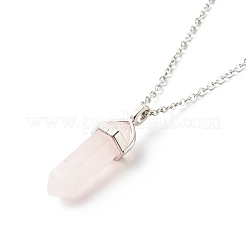 Набор ожерелий с подвесками в виде пули и бабочки для женщин в подарок NJEW-JN03652