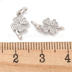 Покрытие стойки латунь микропаве прозрачные кубические циркониевые подвески&nbsp;KK-Q814-08P