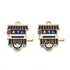 Pendente smaltati in lega&nbsp;LS-X-ENAM-N059-55