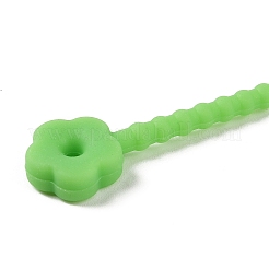 Силиконовые кабельные стяжки в форме цветка AJEW-C034-01I