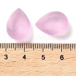 Cabochons en strass en verre dépoli&nbsp;RGLA-G022-02A-223