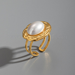 Anillos abiertos de acero inoxidable 304 para mujer&nbsp;LS-DM4444